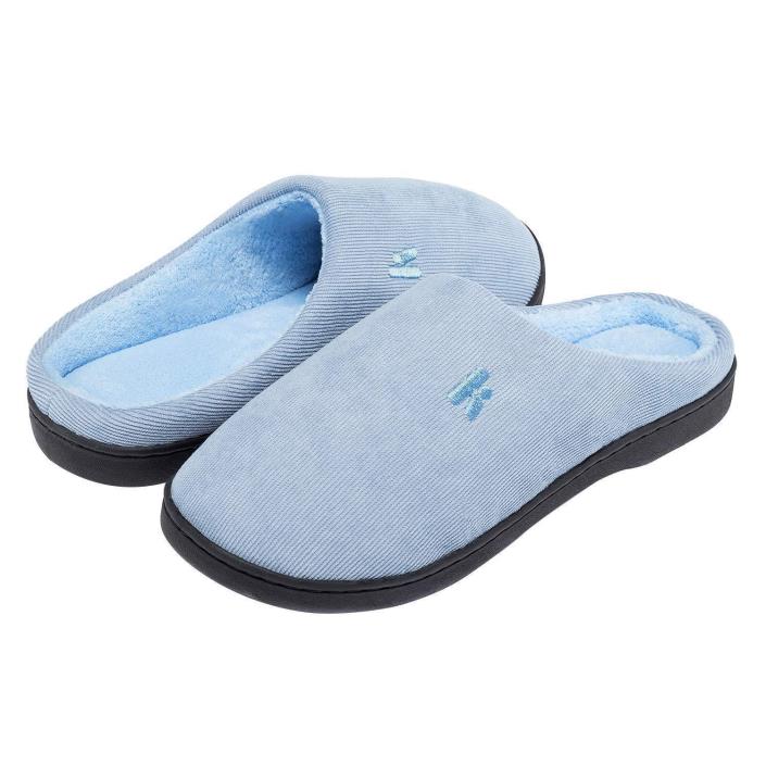 Women's Memory Foam Slippers Cozy Anti-Slip Indoor House Shoes