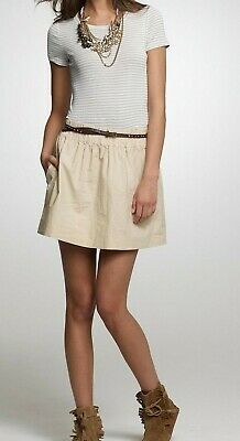 J.CREW Poplin Wednesday Cotton Skirt Size 8  Style 24504 set of 3