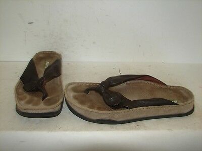 EARTH KASLO NT Womens Brown Sandals Thongs Shoes 7.5 B!