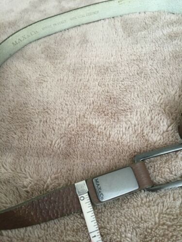 Max & Co  100% ORIGINAL , Real. Leather - Classic Brown Belt