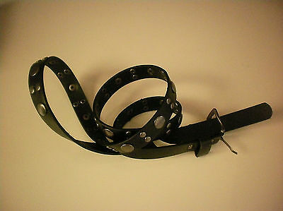 New black rivet Women's belt size 6P