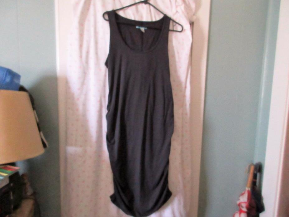 Old Navy Charcoal Knee-Length Maternity Dress