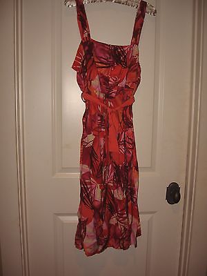 NEW WOMENS XL RIPE LIMITED MATERNITY SUN DRESS PINKS $118.00