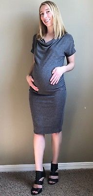 Old Navy Maternity Gray Dress