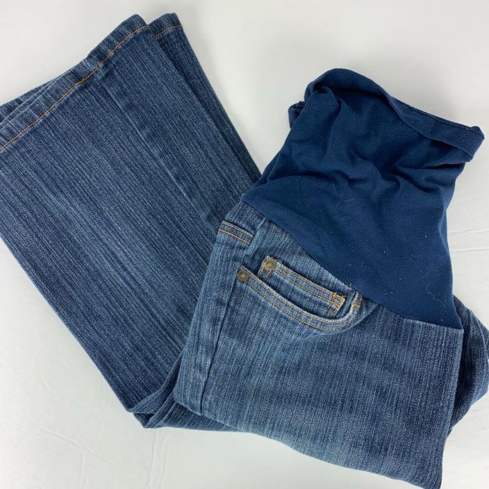 Motherhood Maternity Small Jeans Bootcut SUPER STRETCH Dark Wash