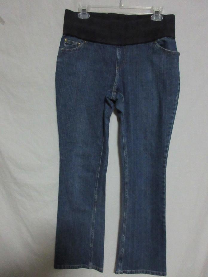 Liz Lange Maternity Jeans Size 6 Boot Cut