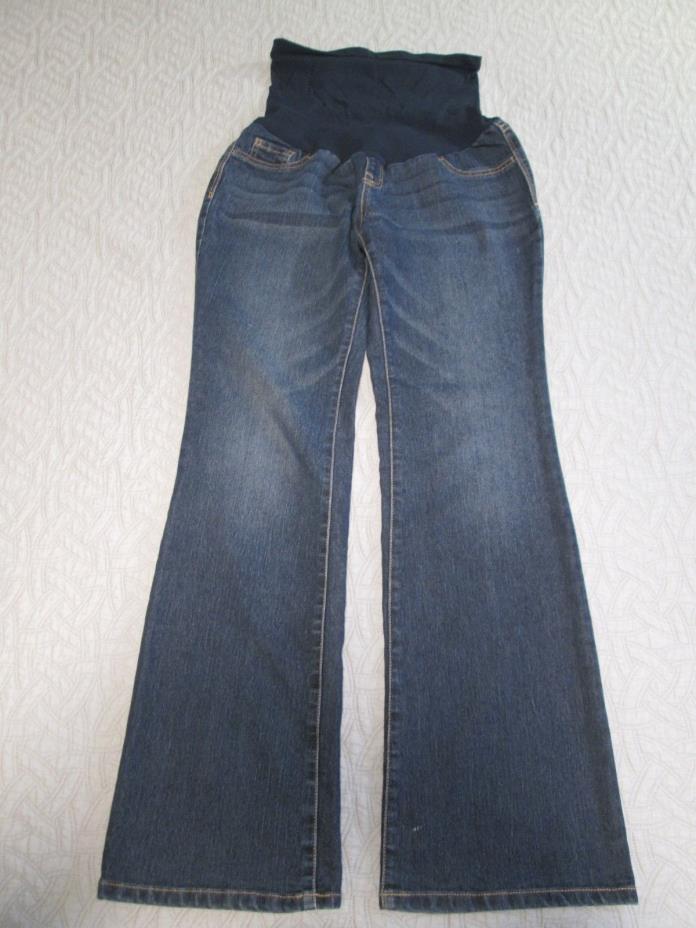 INDIGO BLUE Bootcut Maternity Jeans Size: M