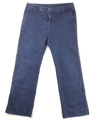 Gap Women's Relaxed Jeans Size 10A Stretch Dark Wash Denim