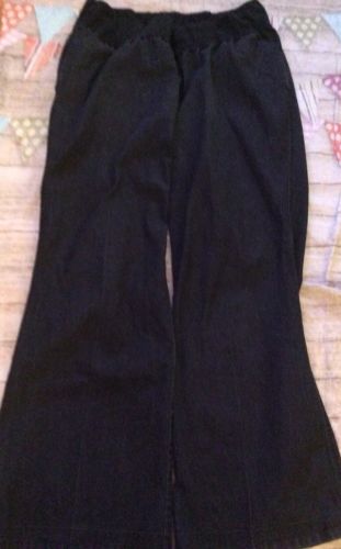 Duo Maternity Jeans Dark Denim Plus Size Size 3X