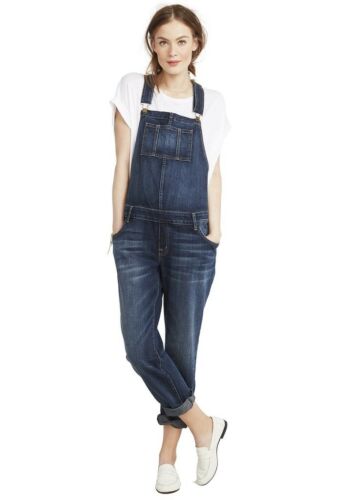 Hatch Collection The Easy Denim Overalls Maternity Size O Small Xsmall