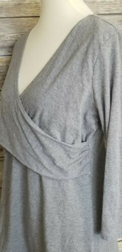 Gap Maternity Nursing Wear Gray Shirt Size L