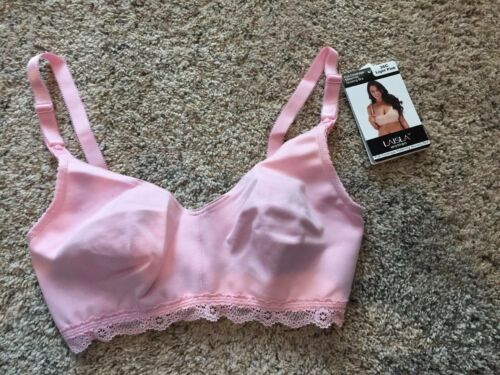 Laisla Full coverage Maternity Nursing Bra 36C NWT Pink