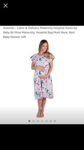 Gownies- Labor & Delivery Maternity Hospital Gown by Baby Be Mine Maternity