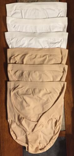 Women’s Maternity Panty Great Expectations Over Belly Size L/XL NWOT 6 Pair