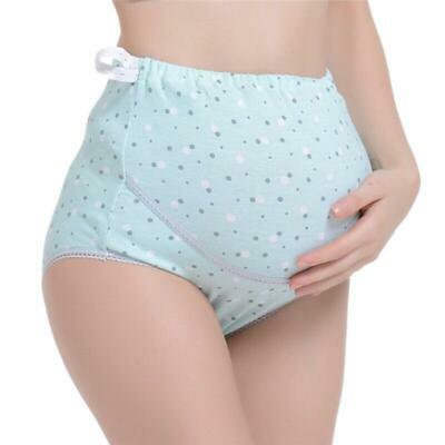 Cotton Pregnant Panties High Waist Mother Belly Support Underwear