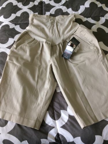 ???? NWT Oh Baby by Motherhood Maternity Khaki Shorts - Size Small
