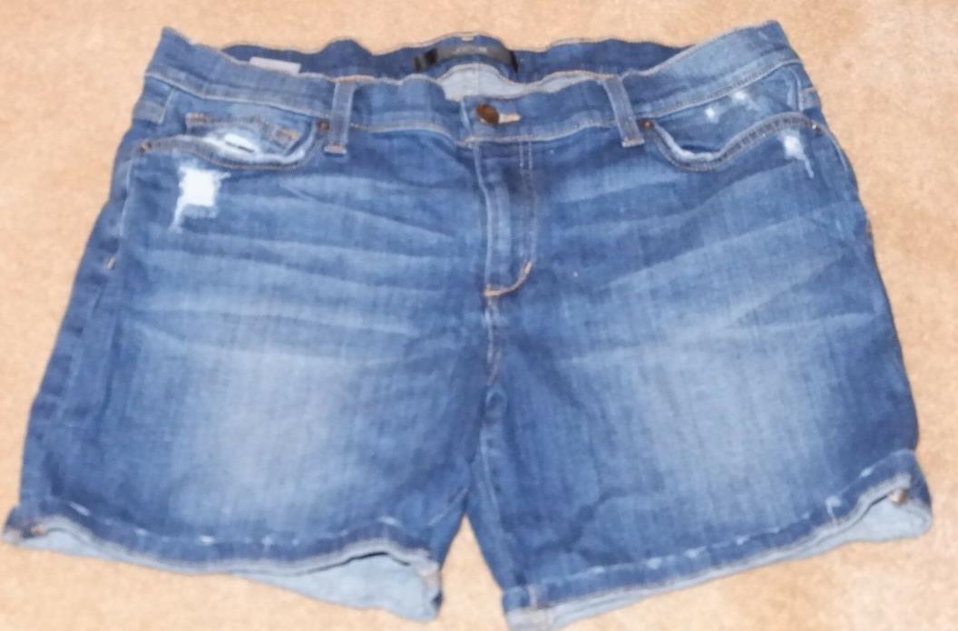 Classic Five Pocket JOE'S JEANS Distressed Denim Shorts-Sz 31