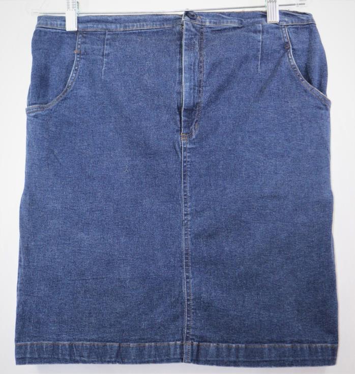 Motherhood Maternity Size XL Stretch Denim Skirt