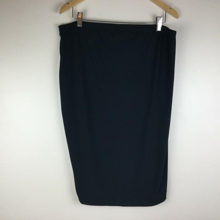 Liz Lange Maternity Womens M Black Skirt Polyester Spandex