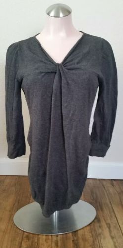 Motherhood Maternity sweater size large color gray cotton blend
