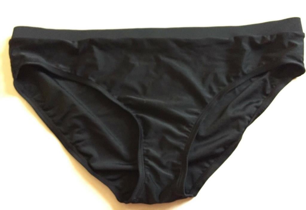 Liz Lange Women's Maternity XL Black Swimsuit Bottom NWOT