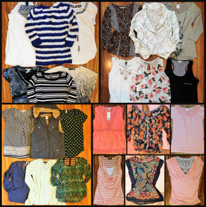 Women's Mixed Clothing Lot Tops Sweater Blouse Jacket 25 PC. Size Small