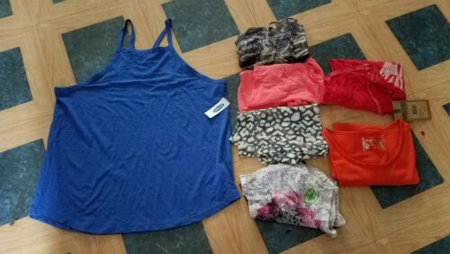 Women's Lot Of 7 SIZE SMALL Tops Tank Sheer 2 New