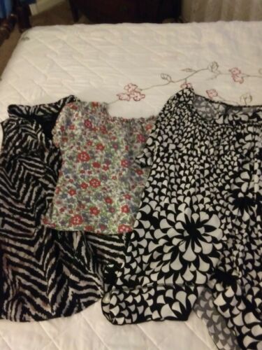 LOT OF 3 SZ XL NEW DIRECTIONS RUE 21 & TOMMY HILFIGER TOPS