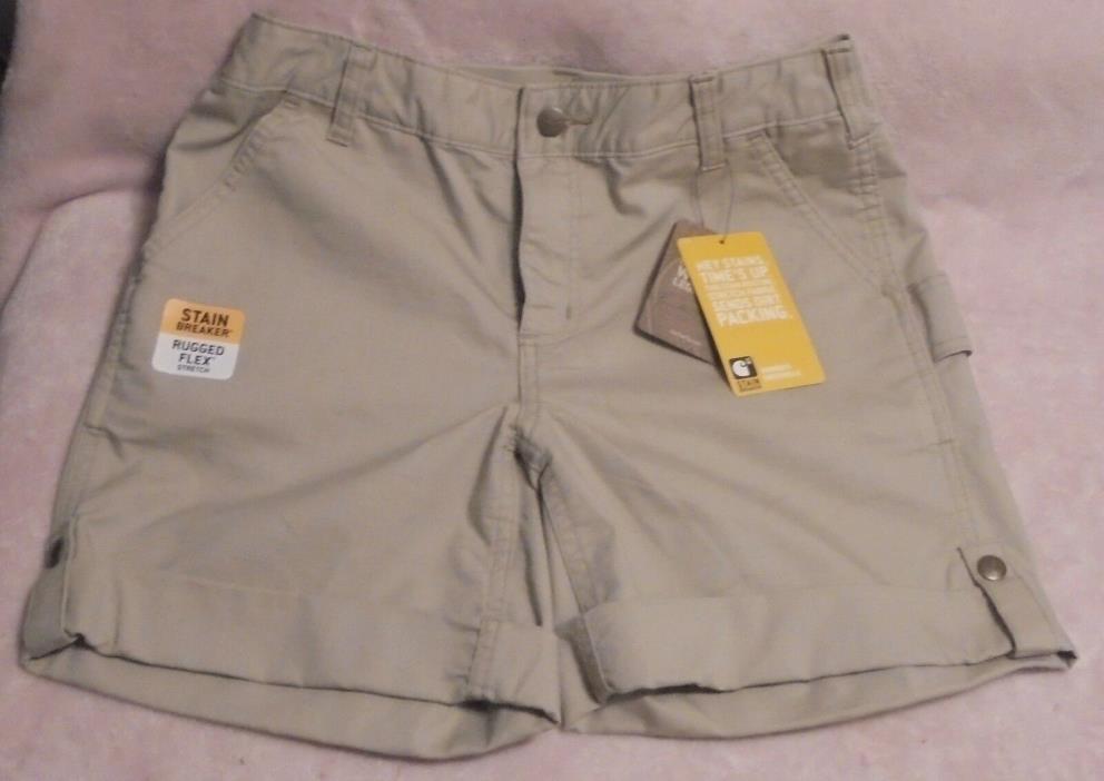 Carhartt Smithville Shorts Women's Original Fit  Size 6  New with Tags