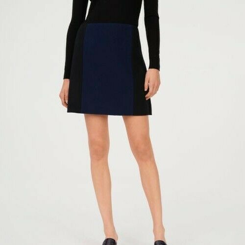 NWT Black and Blue Club Monaco Centie Skirt Size 4 $148