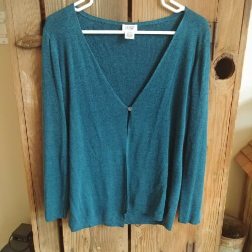 Eileen Fisher Size Small Linen and Rayon Sweater #G5-V
