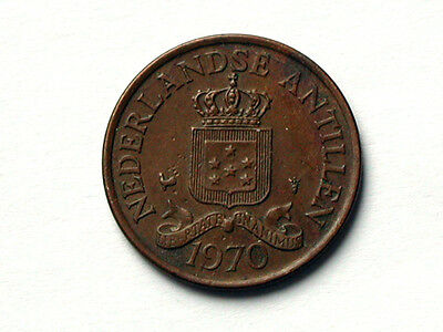Netherlands Antilles 1970 2-1/2 CENTS Coin
