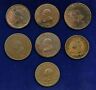 MEXICO  REVOLUTIONARY  OAXACA  1915  20 CENTAVOS COINS GROUP LOT OF (7) COINS