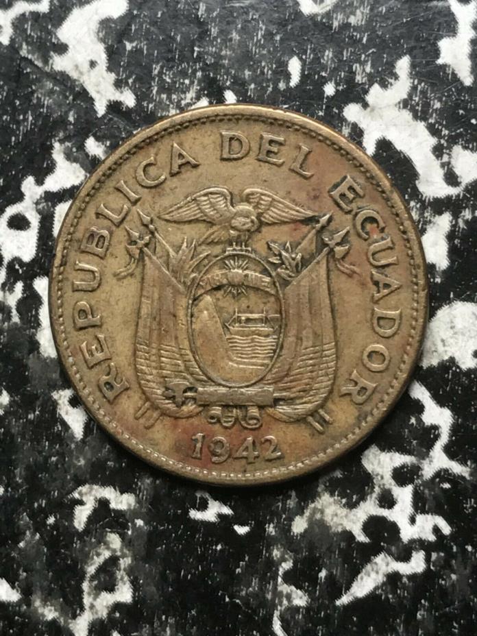 1942 Ecuador 20 Centavos Lot#L2569