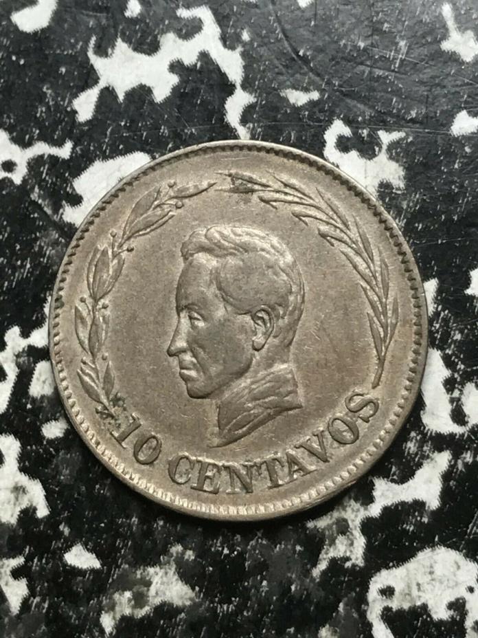 1924 Ecuador 10 Centavos Lot#L2565