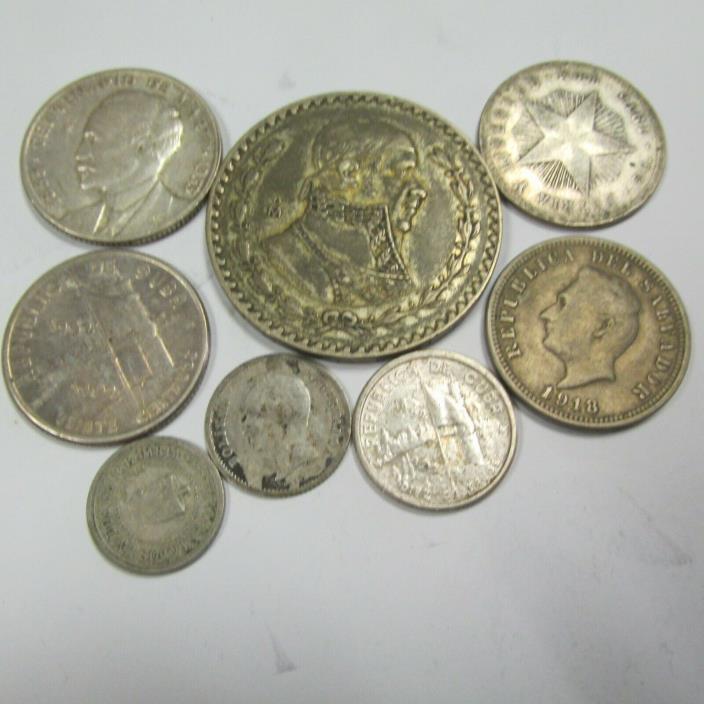 EL SALVADOR VENEZUELA COLUMBIA MEXICO MORE! MOSTLY SILVER