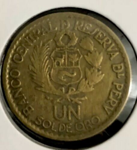 1565 - 1965 Peru 1 Dollar Coin  400th Anniversary Of Lima