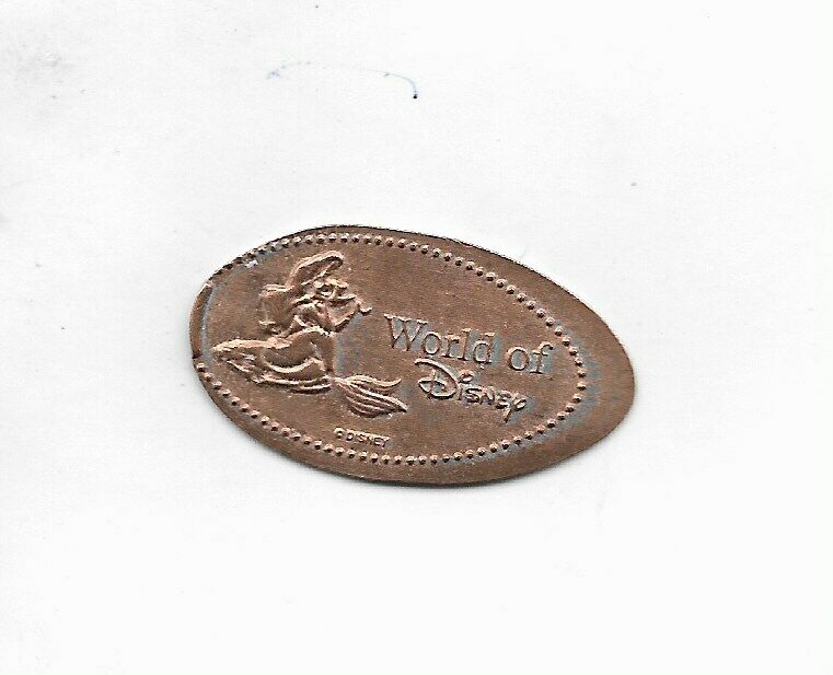 World of Disney The Little Mermaid Elongated Penny Coin Token