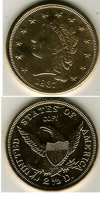 1887 $2.50 LIBERTY FANTASY COIN