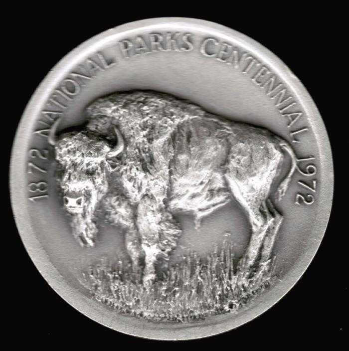 Wind Cave National Park Silver 999 Fine Silver 1.2 ASW Super High Relief Buffalo