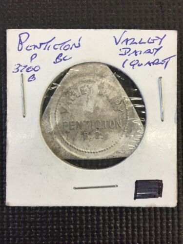 Valley Dairy Penticton BC 1 Quart Milk Token coin Combine Shipping