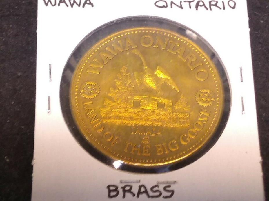 1999 Wawa Ontario $3 Trade token Rotary Club