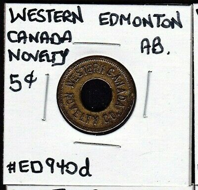 1910's Western Canada Novelty,Edmonton,Alberta,Canada Merchant Token