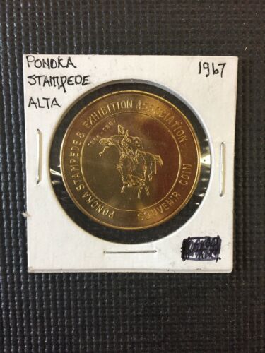 Ponoka Stampede Alberta Souvenir Coin 50 Cent Token Combine Shipping