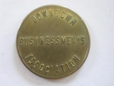Token Downtown Boulder Businessmen's Association Vintage Medal Colorado #3