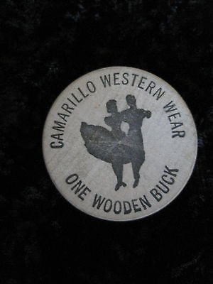 Wooden Nickel Camarillow Western Wear 1.5