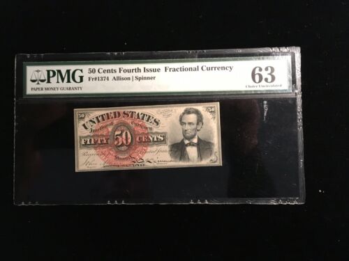 Fractional Currency FR 1374