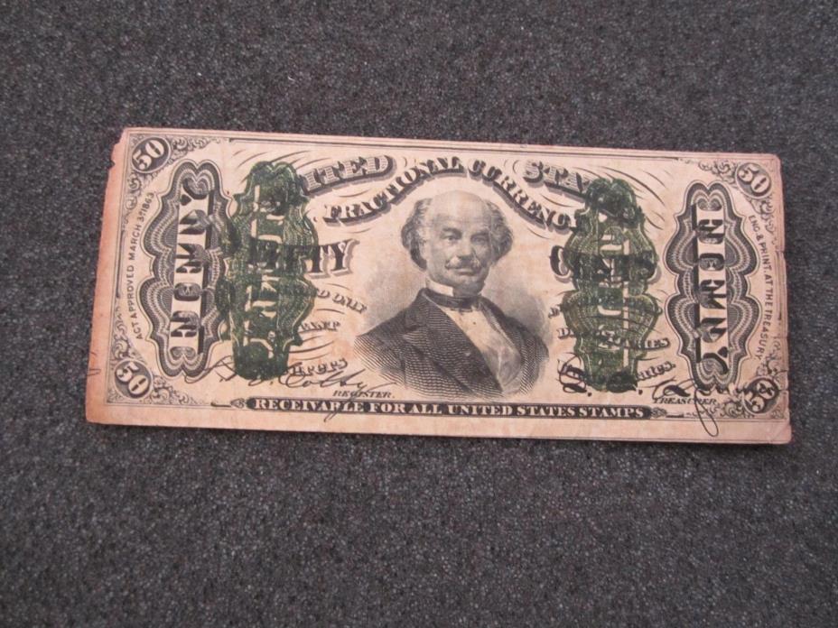 Fractional Currency FR1331 .50  Cent Third Issue