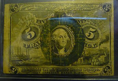 US 5c Circulated Fractional Currency FR1232