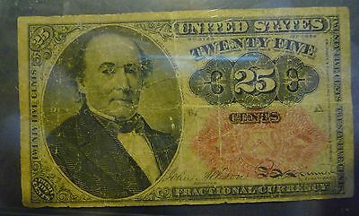 Series of 1874 25 Cents Circulated Fractional Currency